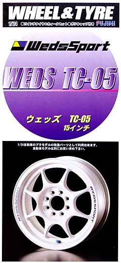ウェッズ TC-05 (15インチ) プラモデル (フジミ 1/24 パーツメーカーホイールシリーズ No.015) 商品画像