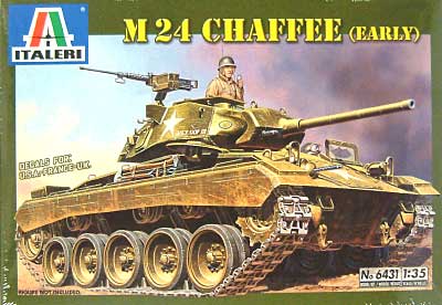 M24 チャーフィー プラモデル (イタレリ 1/35 ミリタリーシリーズ No.6431) 商品画像