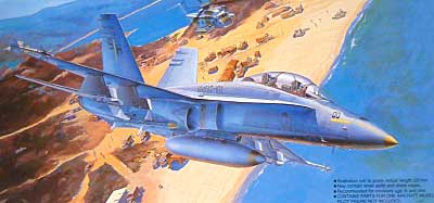 F/A-18B ホーネット シャープシューターズ プラモデル (フジミ AIR CRAFT （シリーズF） No.F-048) 商品画像