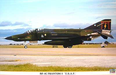 RF-4C ファントム2 U.S.A.F. プラモデル (ハセガワ 1/48 飛行機 限定生産 No.09557) 商品画像