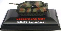 トランペッター 1/144 MINI TANK COLLECTION ドイツ レオパルト 2A5 MTB w/NATO迷彩