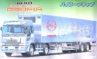 アオシマ 1/32 ビッグカスタム 日野 スーパードルフィン プロフィア ハイルーフ トレーラー