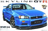 アオシマ 1/24 ザ・ベストカーGT スカイライン R34 GT-R