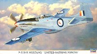 ハセガワ 1/48 飛行機 限定生産 P-51D/K ムスタング 国連軍