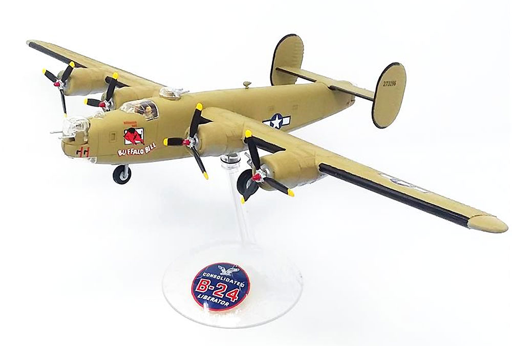 B-24J リベレーター バッファロービル プラモデル (アトランティス プラスチックモデルキット No.H218) 商品画像_1