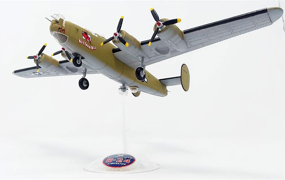 B-24J リベレーター バッファロービル プラモデル (アトランティス プラスチックモデルキット No.H218) 商品画像_2