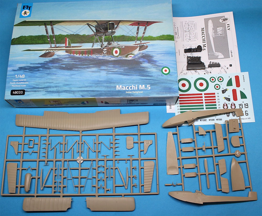 マッキ M.5 戦闘飛行艇 イタリア王立海軍 プラモデル (フライ 1/48 エアクラフト プラモデル No.48033) 商品画像_1