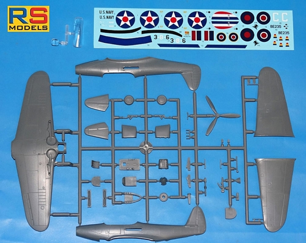 XFL-1 エアロボニータ　アメリカ海軍 戦闘機 プラモデル (RSモデル 1/72 エアクラフト プラモデル No.92232) 商品画像_2