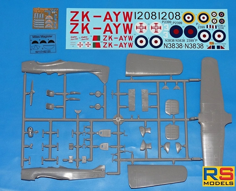 マイルズ マジスター イギリス 練習機 プラモデル (RSモデル 1/72 エアクラフト プラモデル No.92236) 商品画像_2