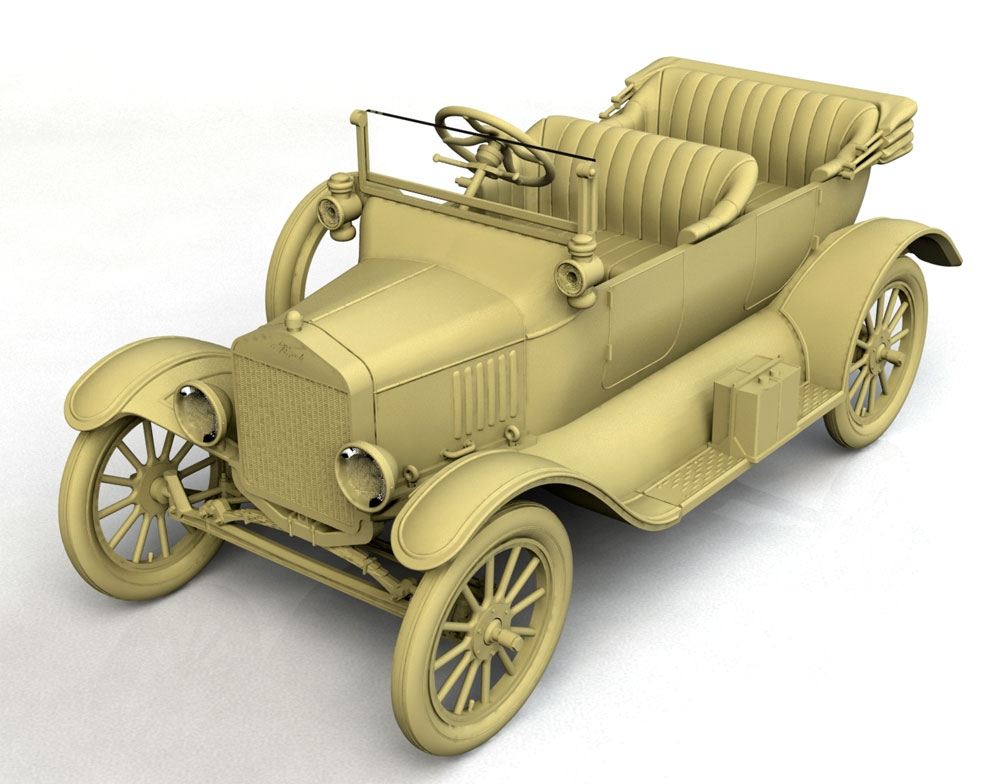 ICM T型フォード 1917 オーストラリア陸軍 スタッフカー 1/35