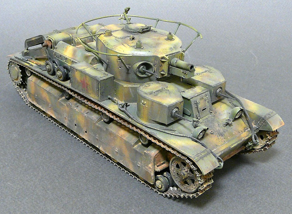 T-28 ソビエト中戦車 プラモデル (ズベズダ 1/35 ミリタリー No.3694) 商品画像_4