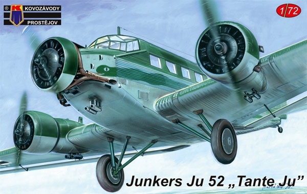 ユンカース Ju52 タンテ・ユー プラモデル (KPモデル 1/72 エアクラフト プラモデル No.KPM0128) 商品画像