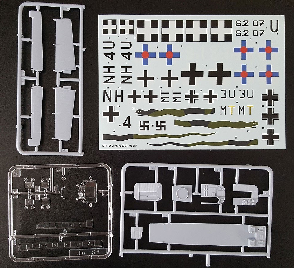 ユンカース Ju52 タンテ・ユー プラモデル (KPモデル 1/72 エアクラフト プラモデル No.KPM0128) 商品画像_2