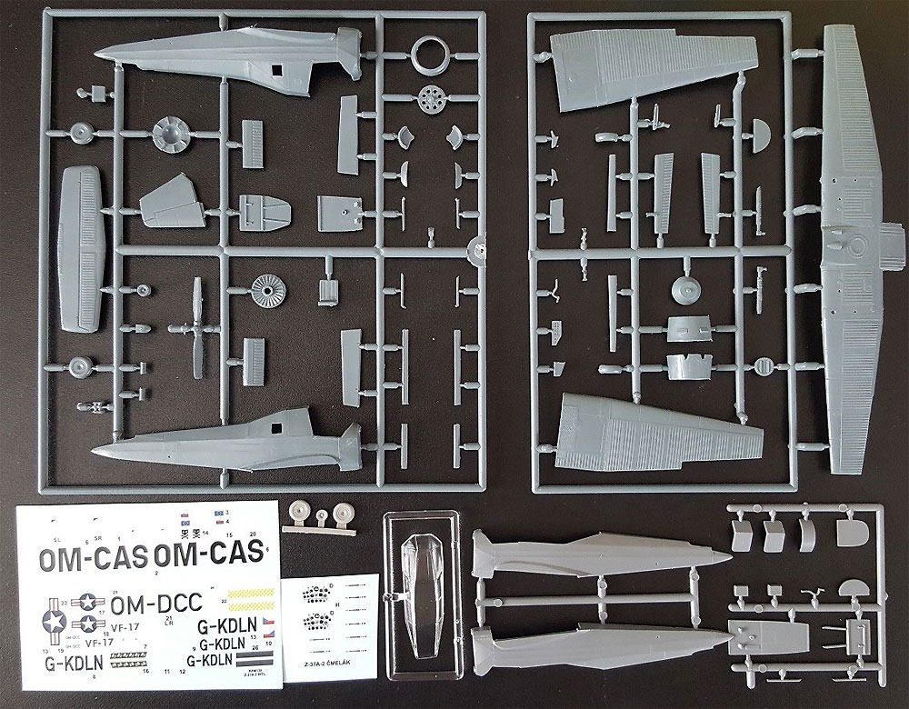 LET Z-37A-2 チメラック 海外仕様 プラモデル (KPモデル 1/72 エアクラフト プラモデル No.KPM0130) 商品画像_1