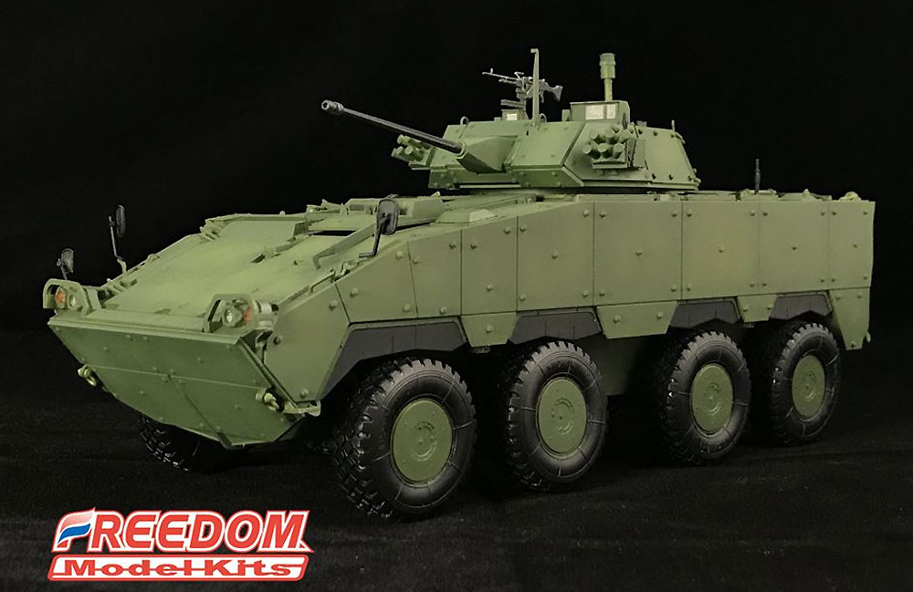 ROCA CM-34 雪豹 TICV w/30mm チェーンガン プラモデル (フリーダムモデル 1/35 ミリタリーミニチュアワールド No.15103) 商品画像_2