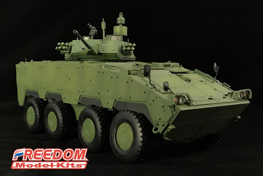 ROCA CM-34 雪豹 TICV w/30mm チェーンガン プラモデル (フリーダムモデル 1/35 ミリタリーミニチュアワールド No.15103) 商品画像_3