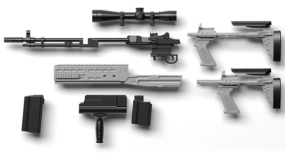 Mk14Mod0 EBRタイプ プラモデル (トミーテック リトルアーモリー （little armory） No.LA051) 商品画像_1