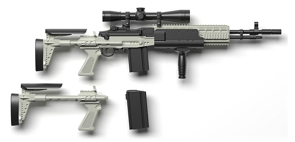 Mk14Mod0 EBRタイプ プラモデル (トミーテック リトルアーモリー （little armory） No.LA051) 商品画像_2