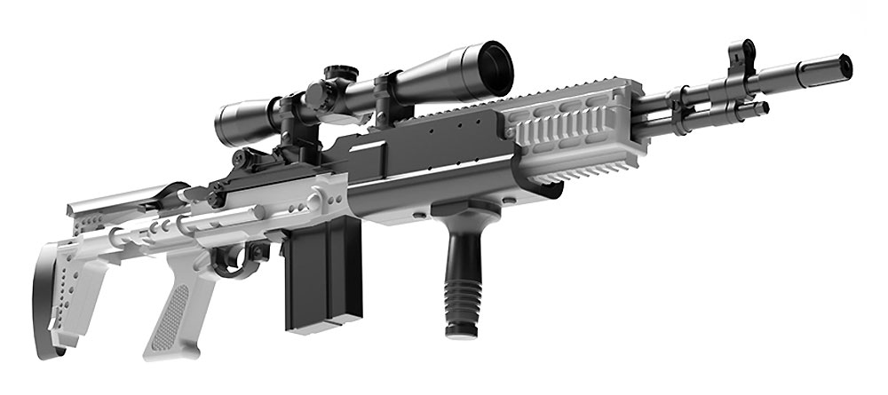 Mk14Mod0 EBRタイプ プラモデル (トミーテック リトルアーモリー （little armory） No.LA051) 商品画像_3