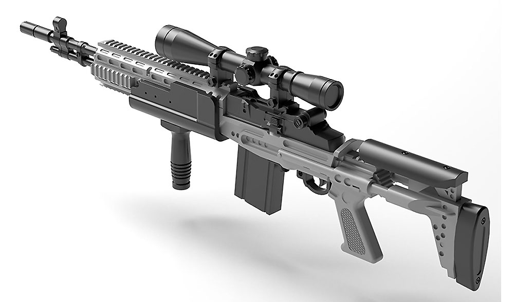 Mk14Mod0 EBRタイプ プラモデル (トミーテック リトルアーモリー （little armory） No.LA051) 商品画像_4