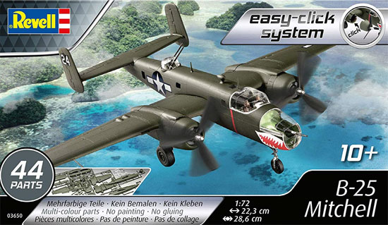 B-25 ミッチェル プラモデル (レベル 1/72 Aircraft No.03650) 商品画像