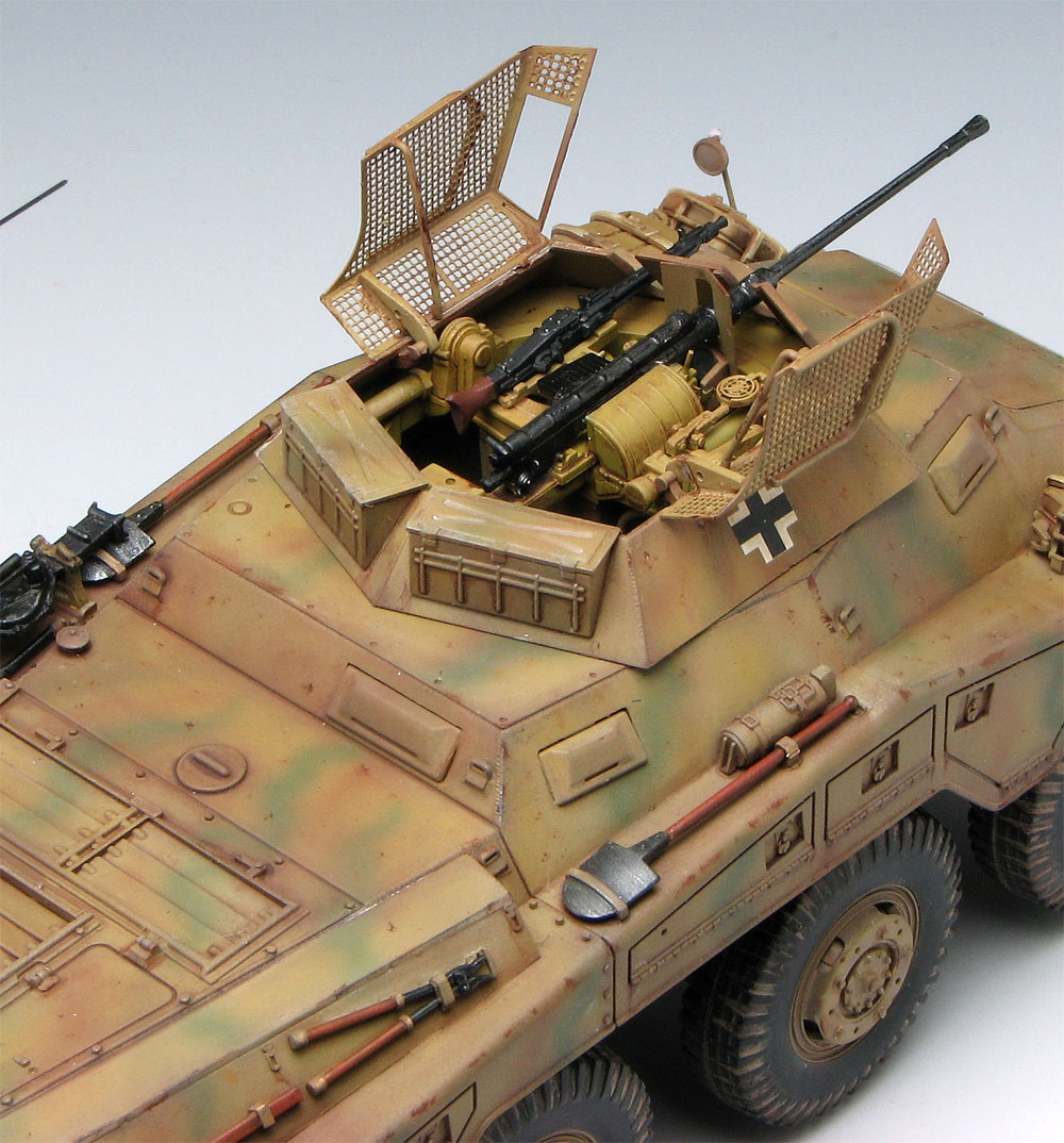 ドイツ Sd.kfz.234/1 8輪重装甲偵察車 2cm砲搭載型 プレミアムエディション プラモデル (ドラゴン 1/35 39-45 Series No.6879) 商品画像_4