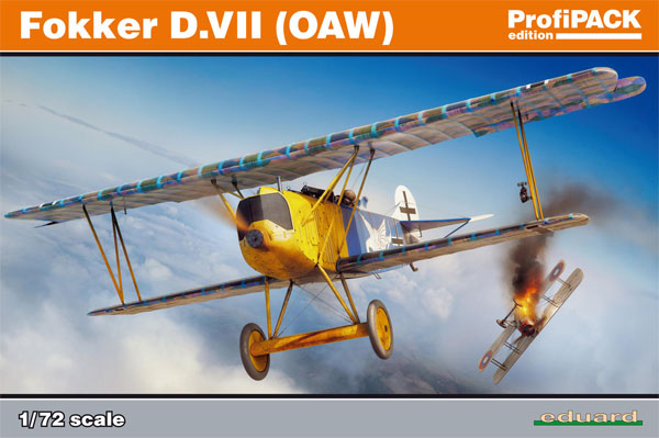 フォッカー D.7 OAW プラモデル (エデュアルド 1/72 プロフィパック No.70131) 商品画像