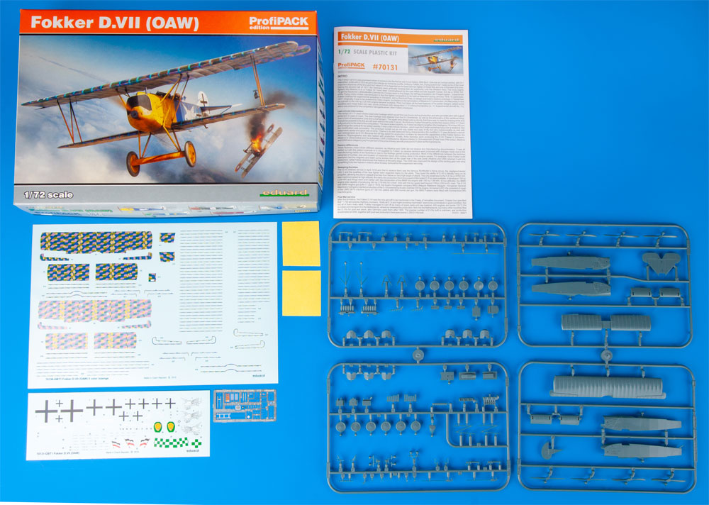 フォッカー D.7 OAW プラモデル (エデュアルド 1/72 プロフィパック No.70131) 商品画像_1