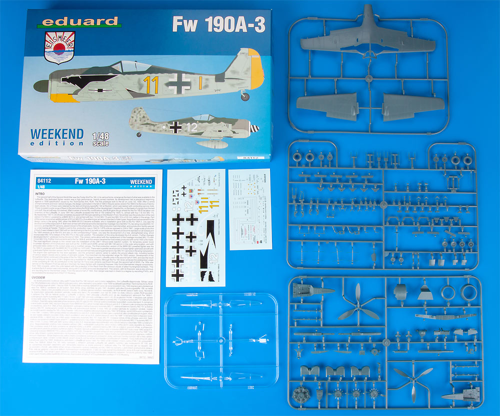 フォッケウルフ Fw190A-3 プラモデル (エデュアルド 1/48 ウィークエンド エディション No.84112) 商品画像_1