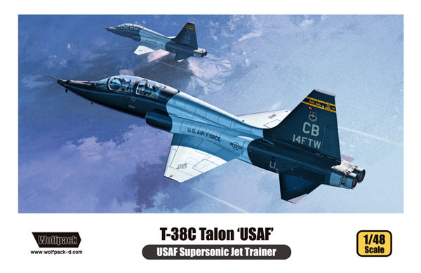 T-38C タロン アメリカ空軍 プラモデル (ウルフパック ウルフパックデザイン キット シリーズ No.WP10007) 商品画像