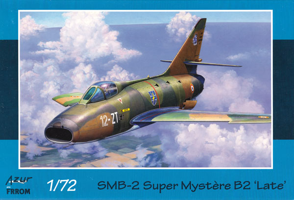 ダッソー SMB-2 シュペル ミステール B2 後期 プラモデル (アズール 1/72 航空機モデル No.FR036) 商品画像