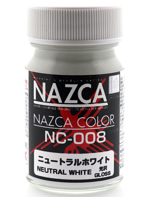 NC-008 ニュートラルホワイト 塗料 (ガイアノーツ NAZCA カラー No.30725) 商品画像