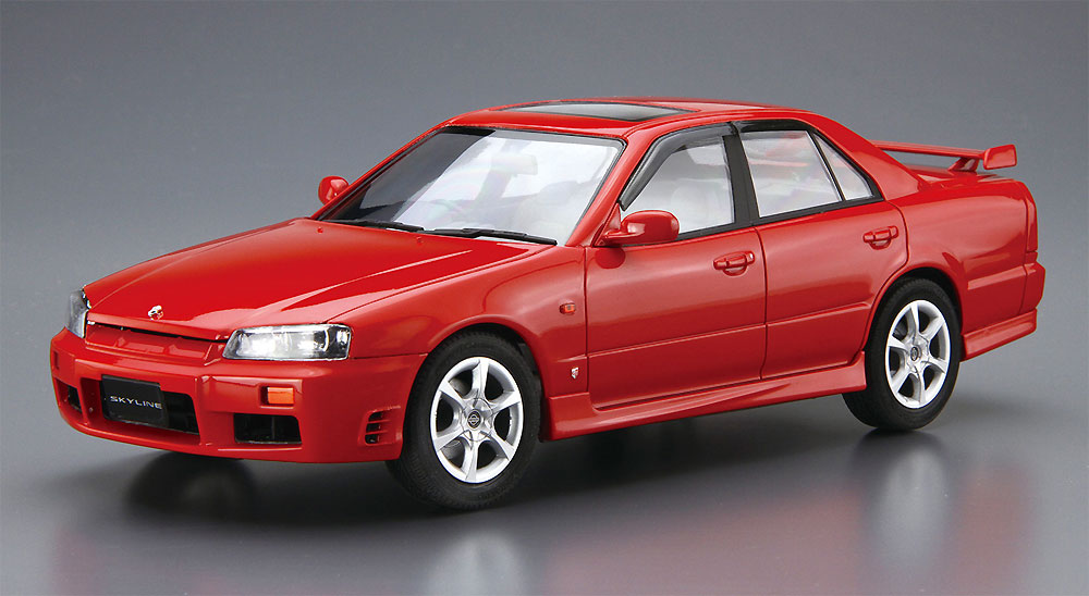 ニッサン ER34 スカイライン 25GT-X ターボ '98 プラモデル (アオシマ 1/24 ザ・モデルカー No.098) 商品画像_3