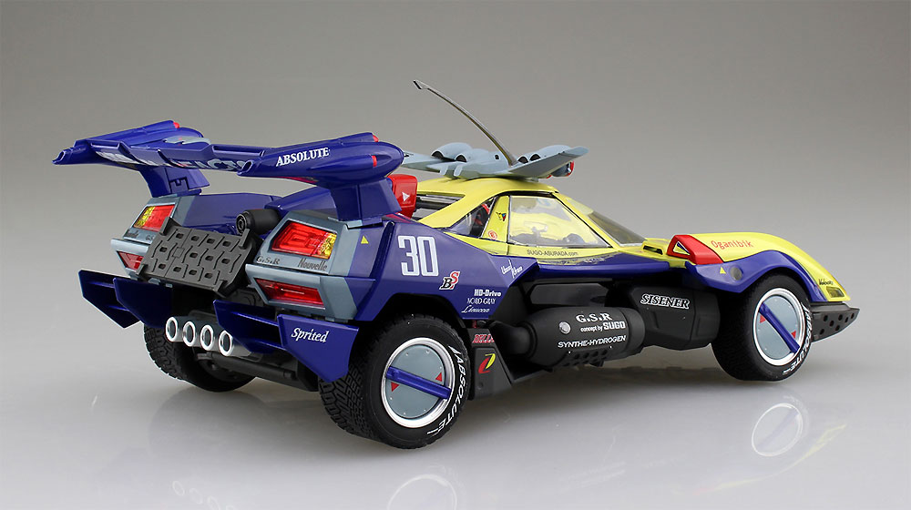 スゴウ アスラーダ G.S.X ラリーモード プラモデル (アオシマ 1/24 サイバーフォーミュラー No.021) 商品画像_3