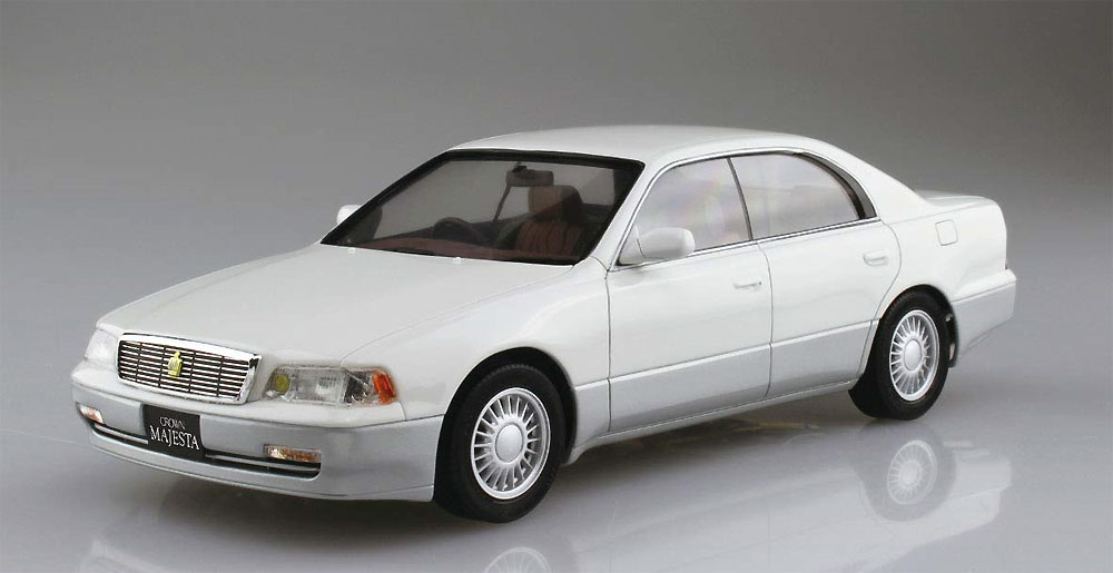 トヨタ UZS141 クラウン マジェスタ Cタイプ '91 プラモデル (アオシマ 1/24 ザ・モデルカー No.114) 商品画像_2