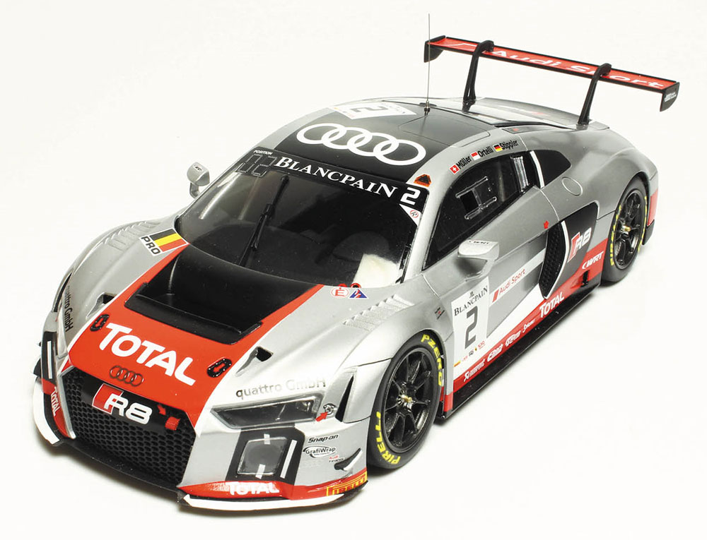 アウディ R8 LMS GT3 2015 スパ24時間レース プラモデル (NuNu 1/24 レーシングシリーズ No.PN24004) 商品画像_2