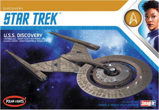 U.S.S. ディスカバリー NCC-1031 プラモデル (ポーラライツ スタートレック (STAR TREK) No.POL961/12) 商品画像