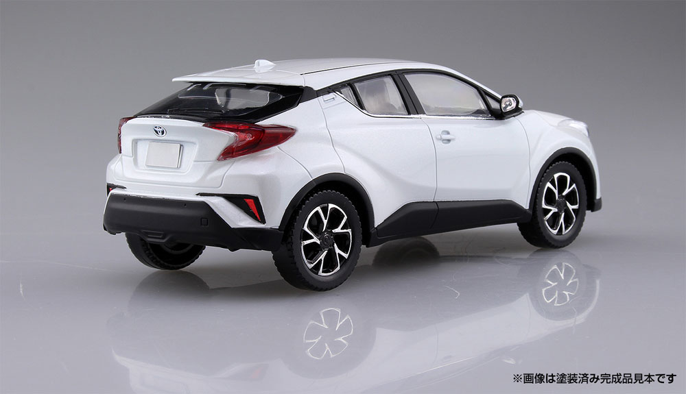 トヨタ C-HR ホワイトパールクリスタルシャイン プラモデル (アオシマ ザ・スナップキット No.006-A) 商品画像_3