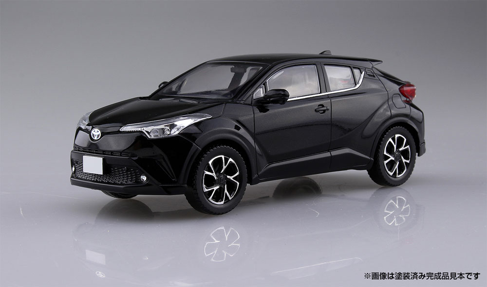 トヨタ C-HR ブラックマイカ プラモデル (アオシマ ザ・スナップキット No.006-B) 商品画像_2