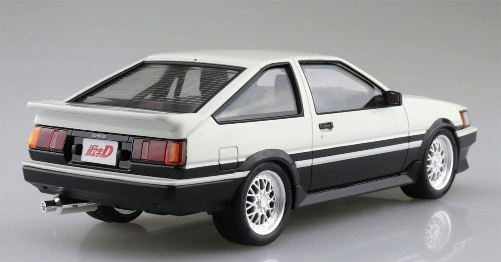 秋山 渉 AE86 レビン プラモデル (アオシマ 1/24 頭文字D （イニシャルD） No.旧013) 商品画像_3