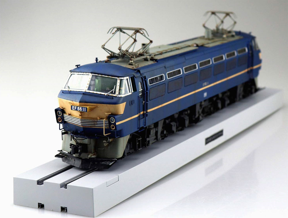 電気機関車 EF66 前期型 プラモデル (アオシマ 1/45 トレインミュージアム No.005) 商品画像_2