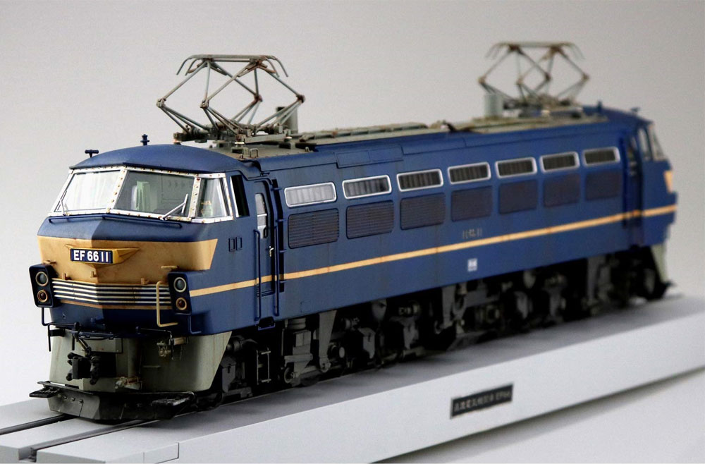電気機関車 EF66 前期型 プラモデル (アオシマ 1/45 トレインミュージアム No.005) 商品画像_3