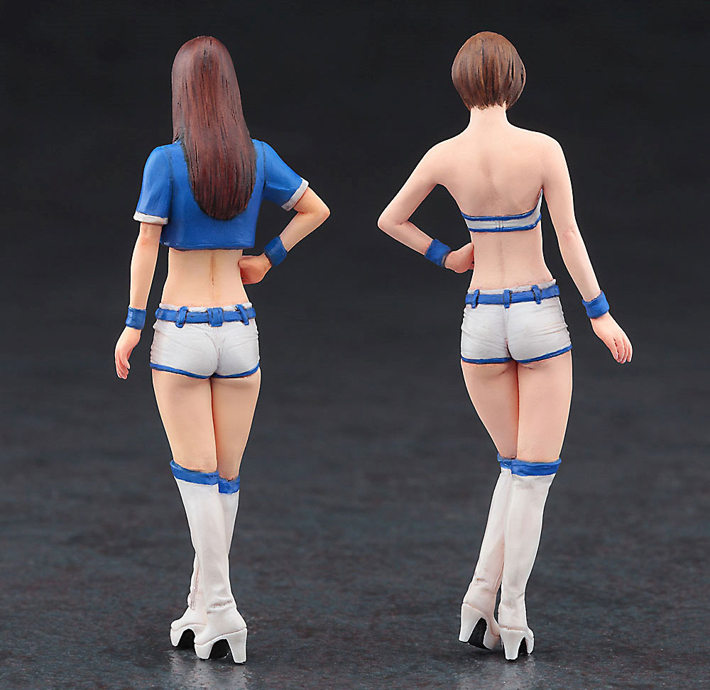 コンパニオン ガールズ フィギュア プラモデル (ハセガワ 1/24 フィギュアコレクション No.005) 商品画像_3