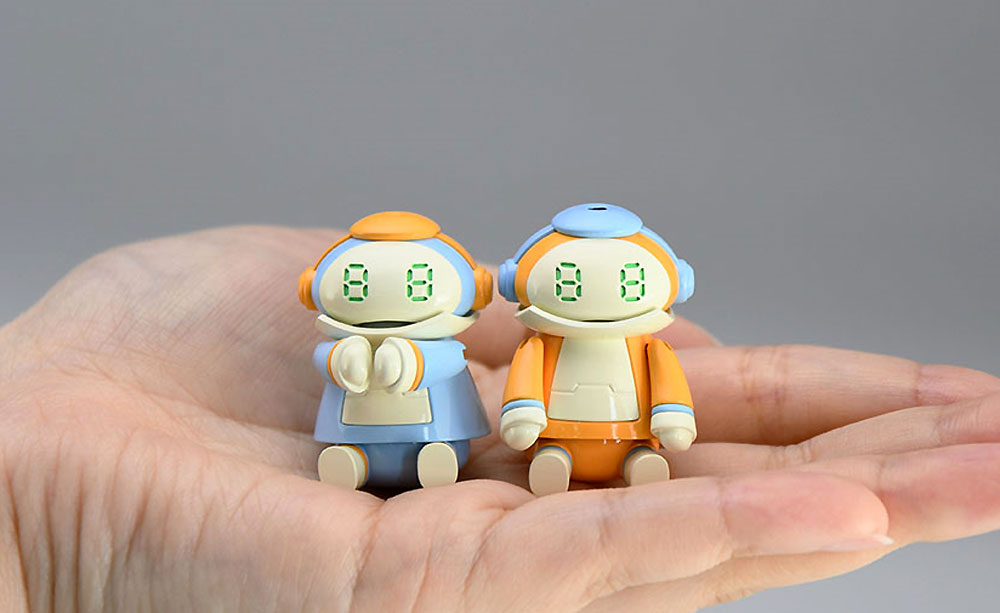 ちいさなメカトロメイト No.01 みずいろ & おれんじ プラモデル (ハセガワ メカトロウィーゴ - クリエイターワークスシリーズ No.CW016) 商品画像_1