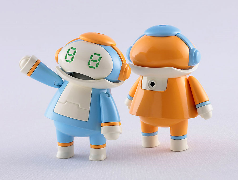 ちいさなメカトロメイト No.01 みずいろ & おれんじ プラモデル (ハセガワ メカトロウィーゴ - クリエイターワークスシリーズ No.CW016) 商品画像_3
