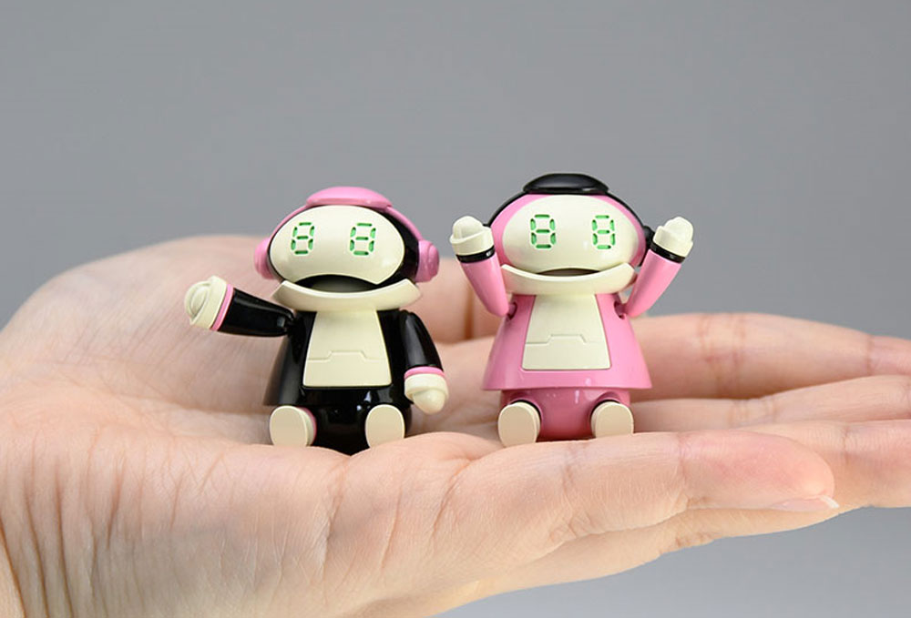 ちいさなメカトロメイト No.02 くろ & もも プラモデル (ハセガワ メカトロウィーゴ - クリエイターワークスシリーズ No.CW017) 商品画像_2