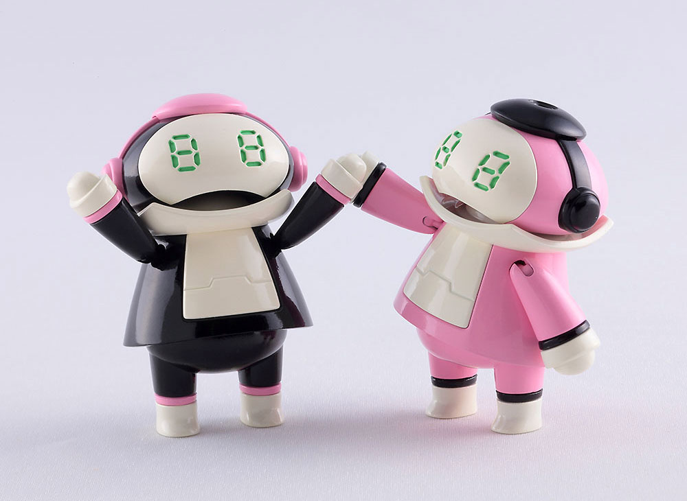 ちいさなメカトロメイト No.02 くろ & もも プラモデル (ハセガワ メカトロウィーゴ - クリエイターワークスシリーズ No.CW017) 商品画像_3