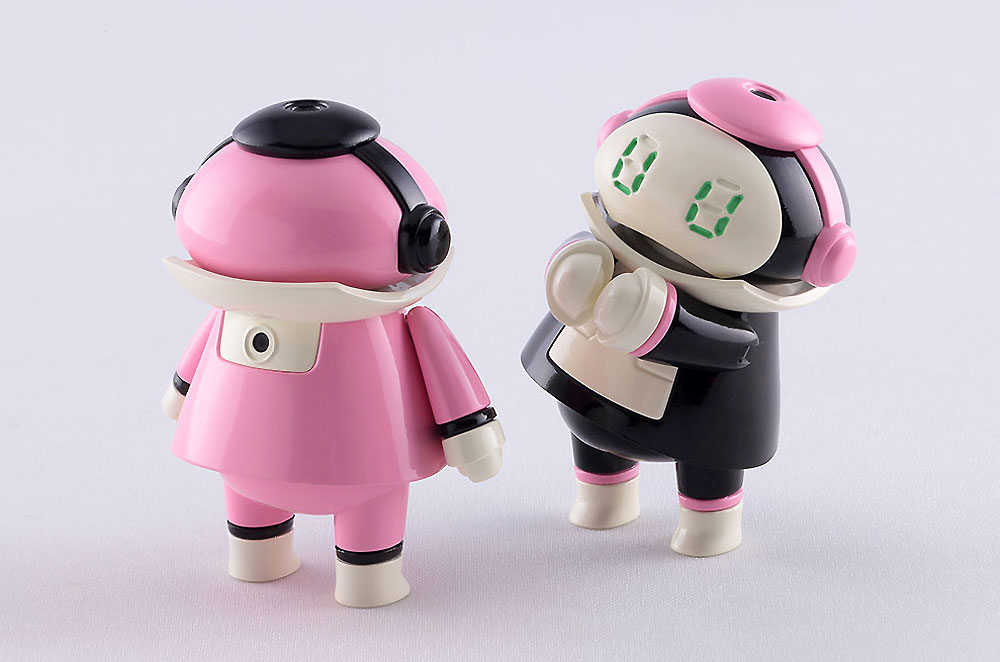 ちいさなメカトロメイト No.02 くろ & もも プラモデル (ハセガワ メカトロウィーゴ - クリエイターワークスシリーズ No.CW017) 商品画像_4