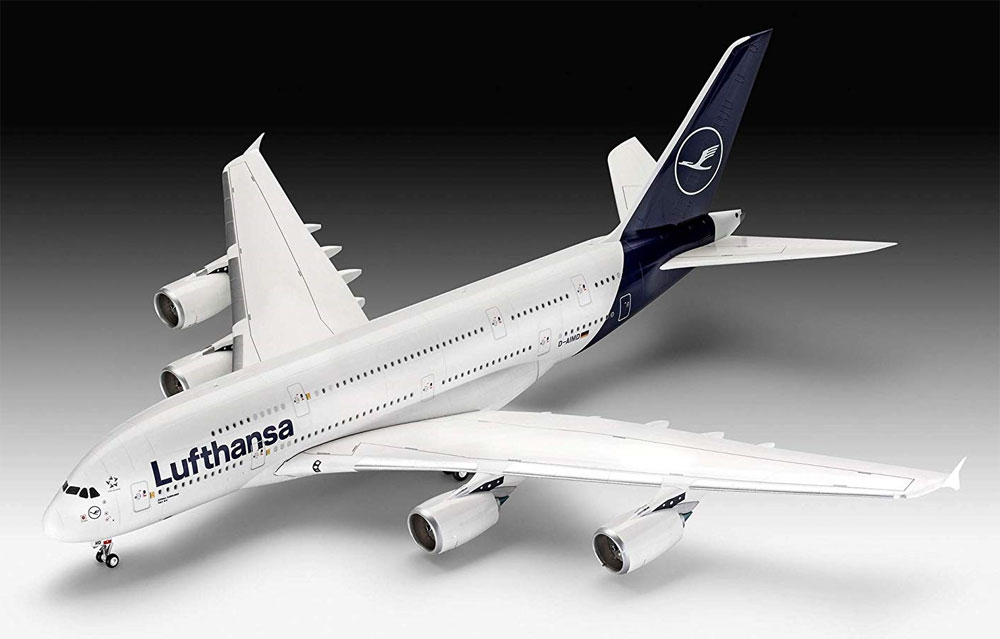 エアバス A380-800 ルフトハンザ New Livery プラモデル (レベル 1/144 旅客機 No.03872) 商品画像_2