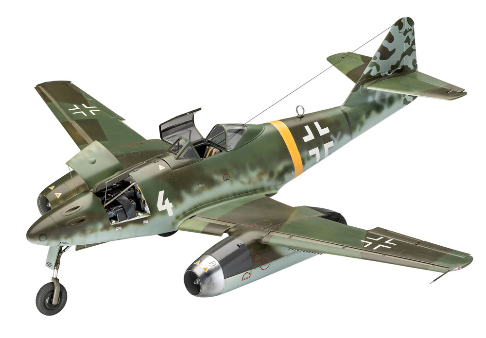 メッサーシュミット Me262A-1/A-2 プラモデル (レベル 1/32 Aircraft No.03875) 商品画像_2